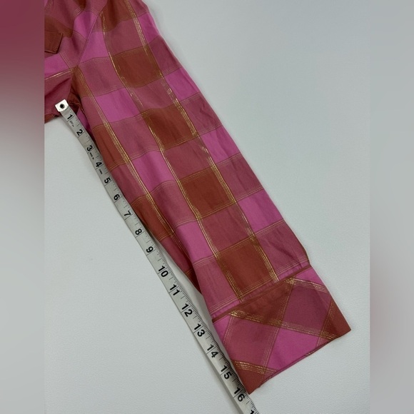 NWT Victoria’s Secret Plaid Flannel Button Down Romper Pj’s Womens Small - Picture 7 of 8